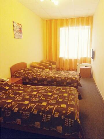 Четырехместный блочный номер в Гостинице Круиз